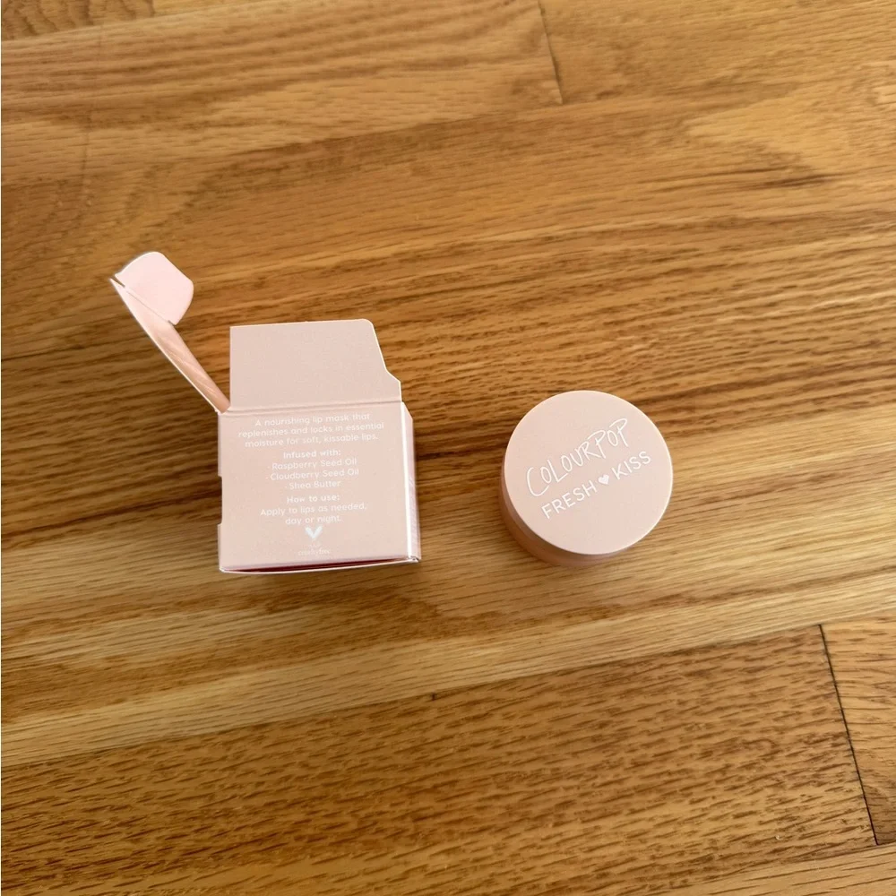 Colourpop lip mask fresh kiss vanilla cake new